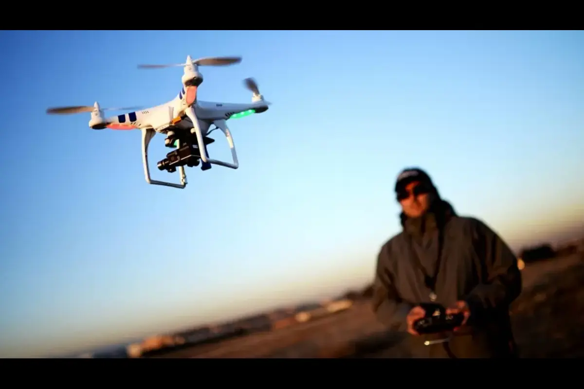 DJI Follow Me Mode: Let your drone follow you like a buddy.